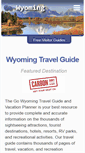 Mobile Screenshot of go-wyoming.com